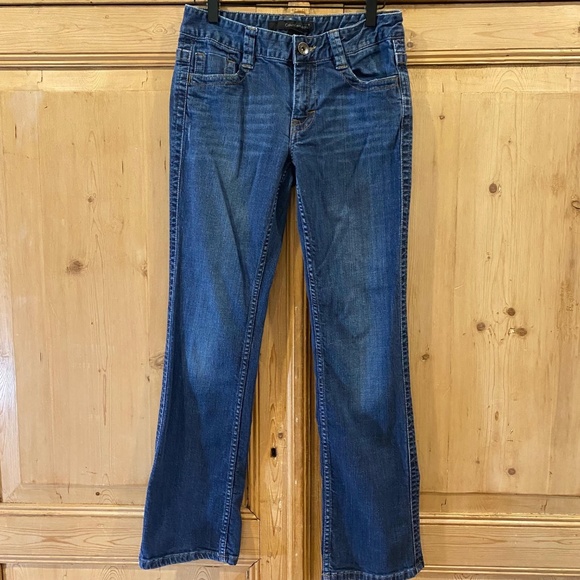Calvin Klein Bootcut Blue Denim Jeans Size 6 - Picture 1 of 9